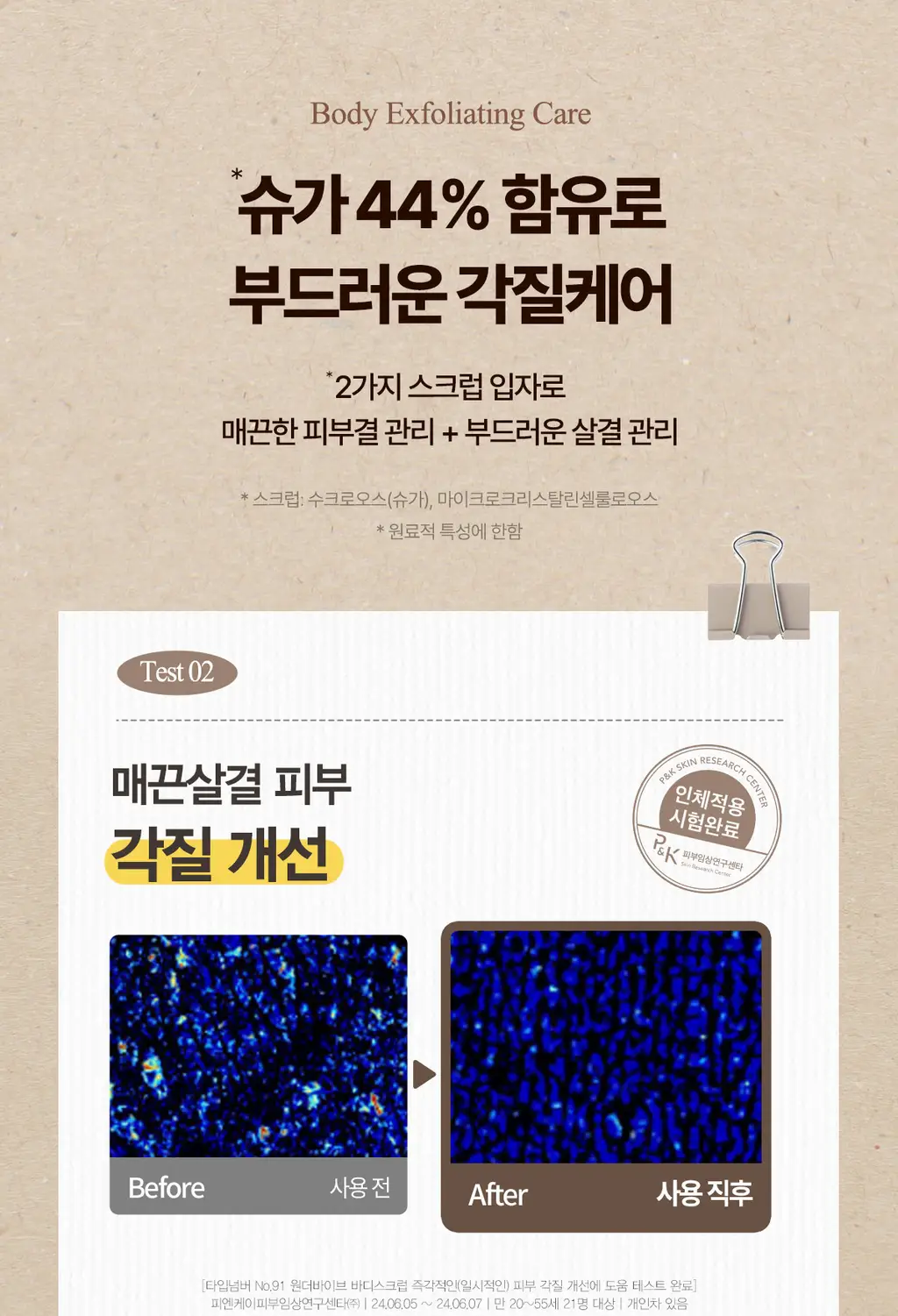 [NEW/리뉴얼] 타입넘버 60 슬로우다운 바디스크럽 300g 상세페이지 5